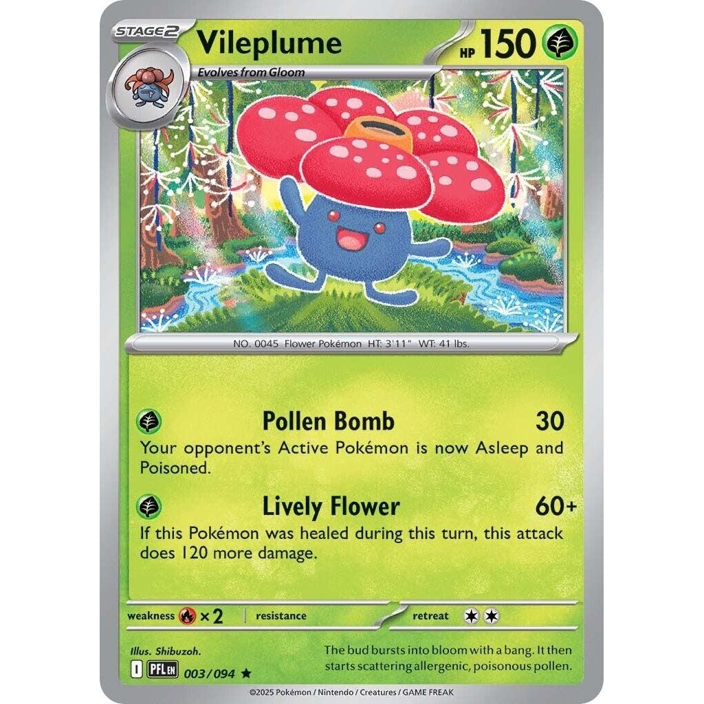 Image for Vileplume (003/094) (PFL) - Pokemon