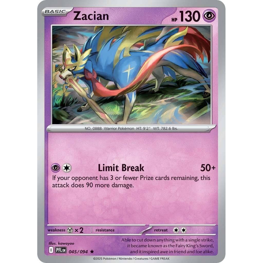 Image for Zacian (045/094) (PFL) - Pokemon