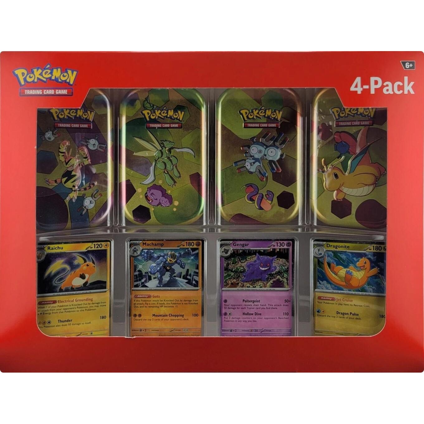 Image for Sam's Club 151 (4 Mini Tins + 4 Promo Cards Bundle) - Pokemon