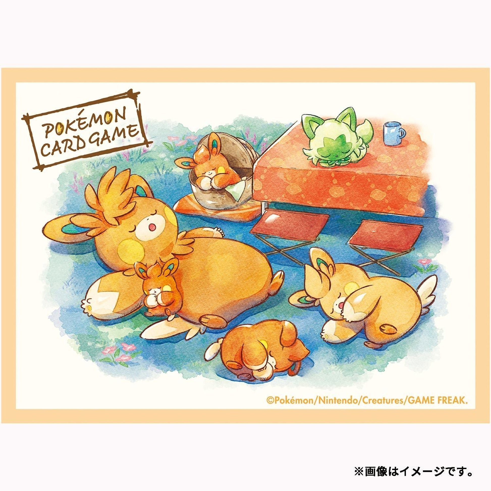 Image for Pokemon TCG: Pokemon Center Japan Exclusive Card Sleeves - PAMO NO MURE (64-Pack) - Card Sleeves