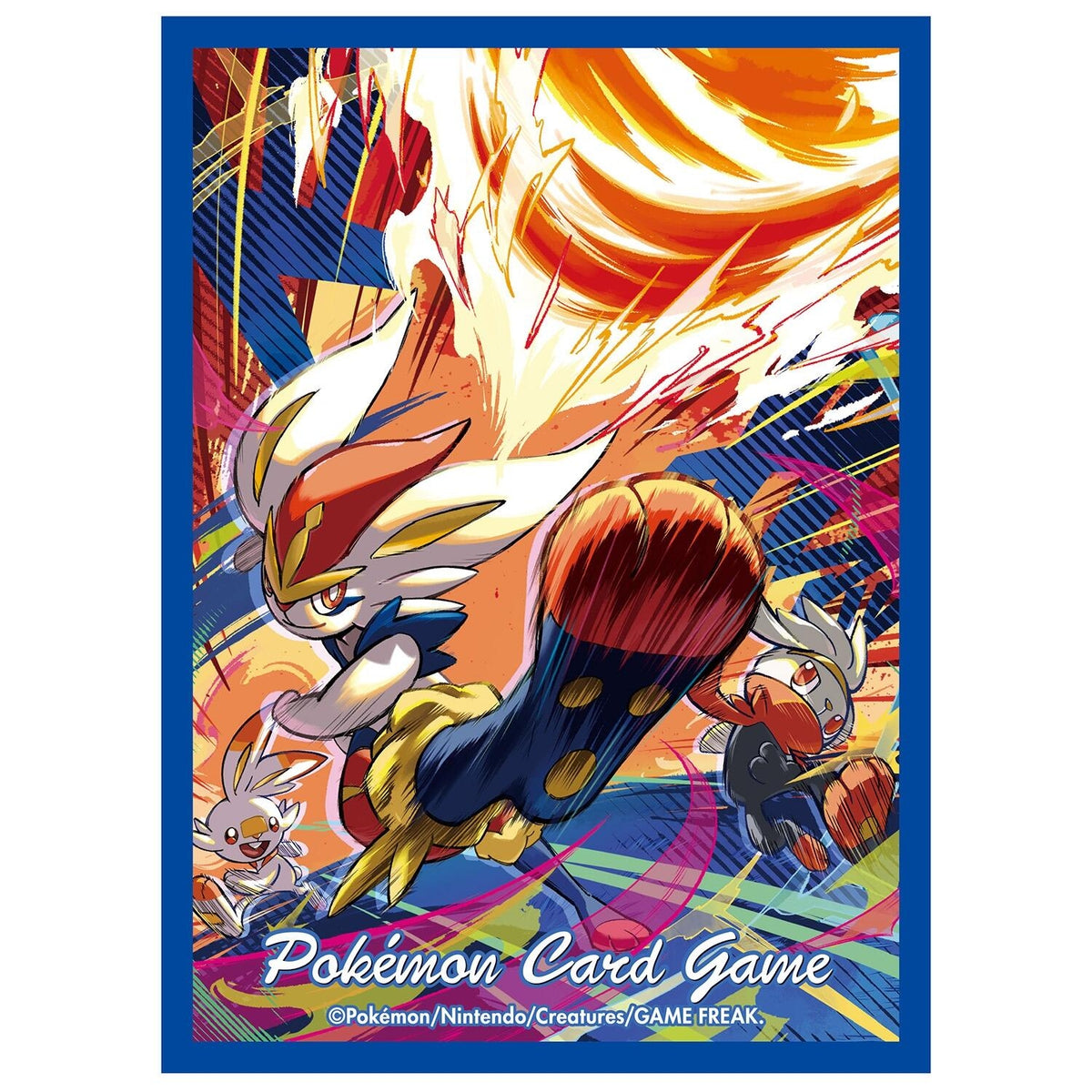 Image for Pokemon TCG: Pokemon Center Japan Exclusive Card Sleeves - Evolution Trail Cinderace (64-Pack) - Card Sleeves