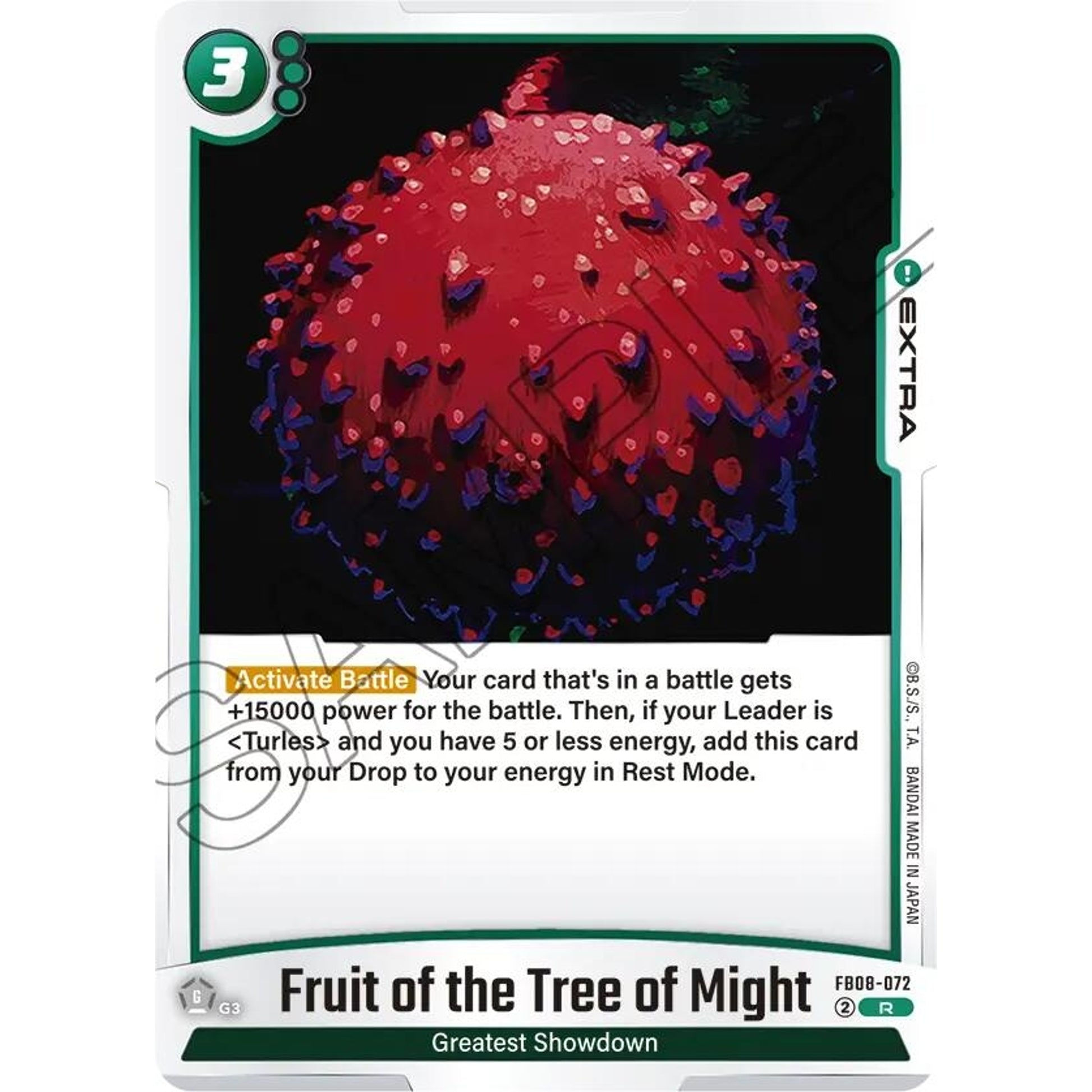 Image for Fruit of the Tree of Might (FB08-072) (FB08) - Dragon Ball Super: Fusion World