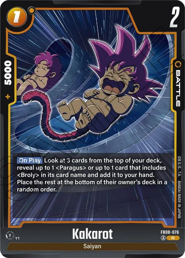 Image for Kakarot - FB08-076 (FB08-076) (FB08) - Dragon Ball Super: Fusion World