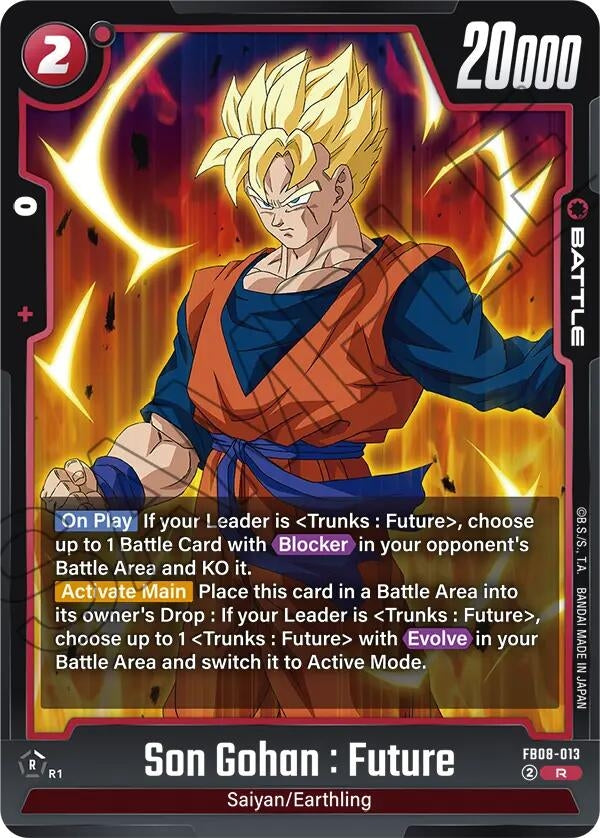 Image for Son Gohan : Future - FB08-013 (FB08-013) (FB08) - Dragon Ball Super: Fusion World