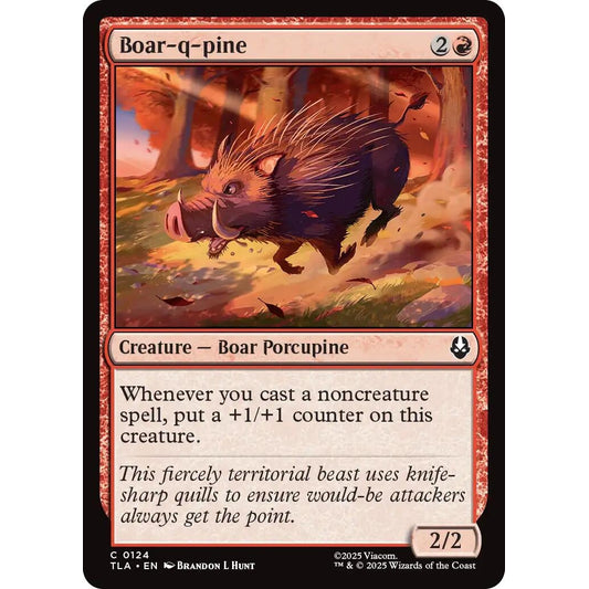 Boar-q-pine (124) (TLA)
