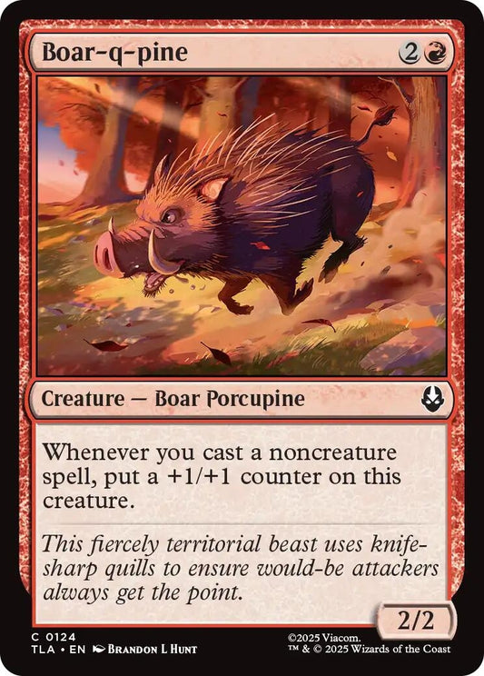 Boar-q-pine (124) (TLA)