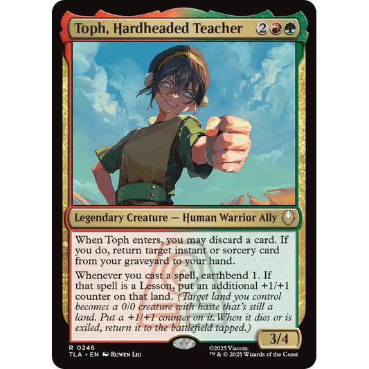 Toph, Hardheaded Teacher (246) (TLA)