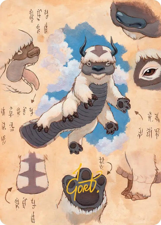Image for Appa, Steadfast Guardian Art Card (Gold-Stamped Signature) (32) - Magic: The Gathering