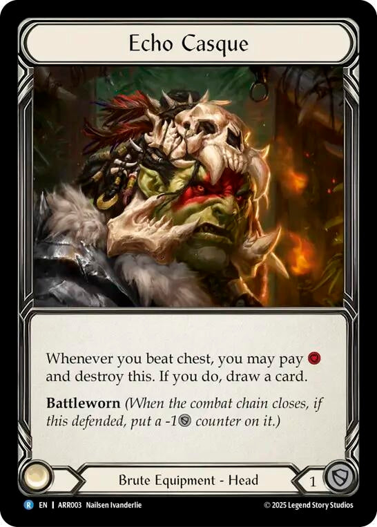 Image for Echo Casque (ARR003) - Flesh and Blood TCG