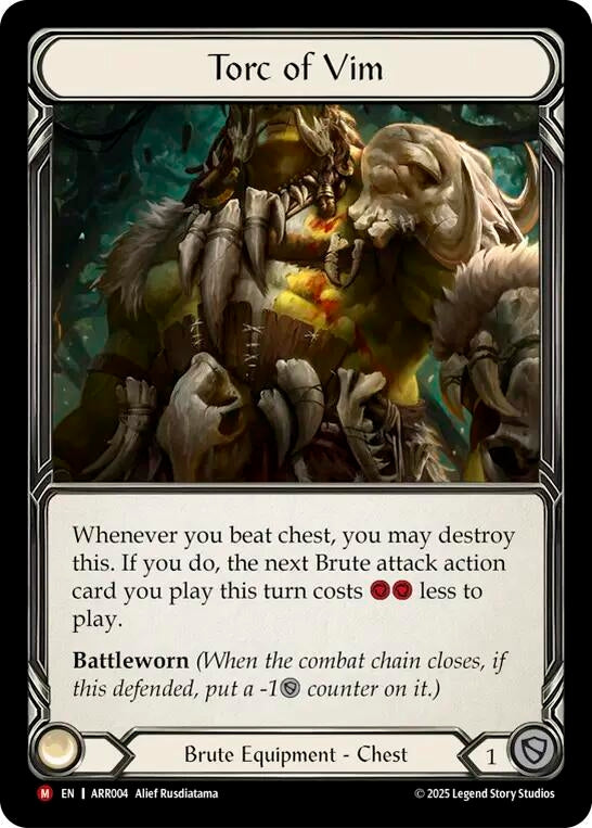 Image for Torc of Vim (ARR004) - Flesh and Blood TCG