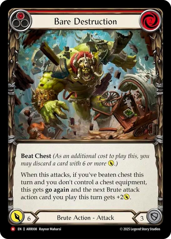 Image for Bare Destruction (ARR008) - Flesh and Blood TCG