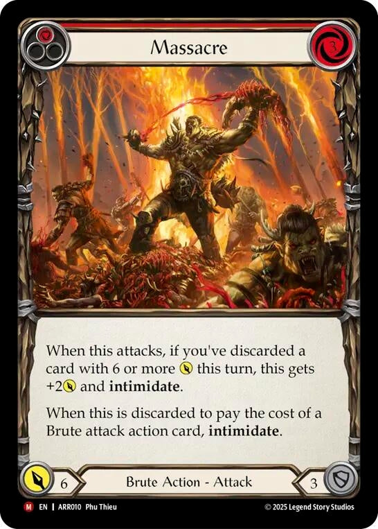 Image for Massacre (ARR010) - Flesh and Blood TCG