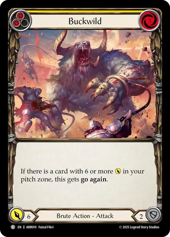 Image for Buckwild (ARR019) - Flesh and Blood TCG