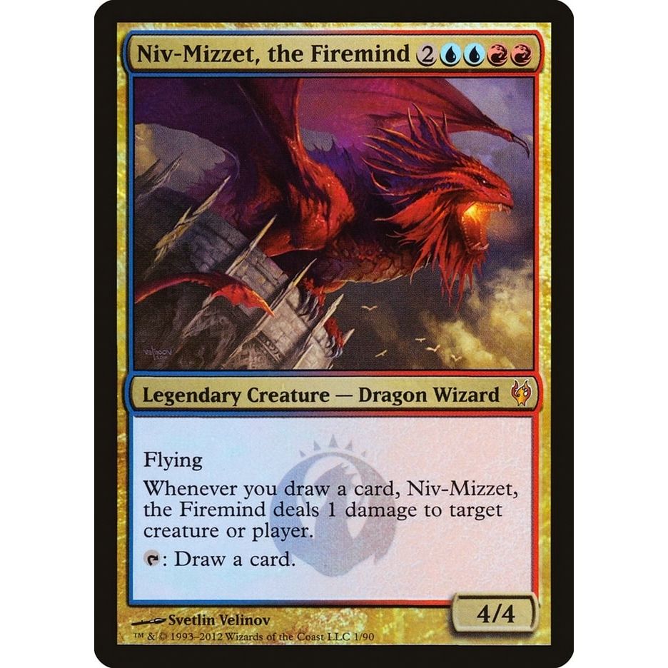 Image for Niv-Mizzet, the Firemind (1) (DDJ) - Magic: The Gathering