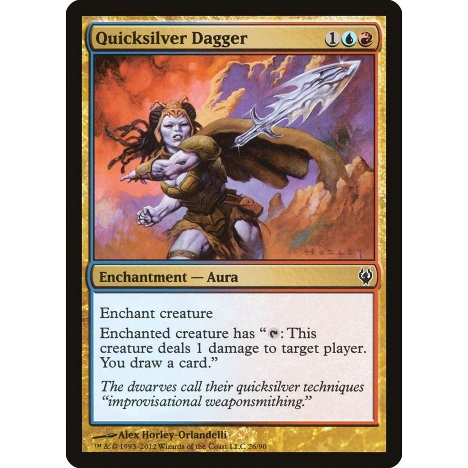Image for Quicksilver Dagger (26) (DDJ) - Magic: The Gathering