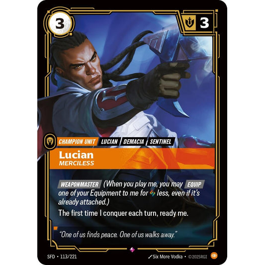 Lucian - Merciless (113/221) (SFD)