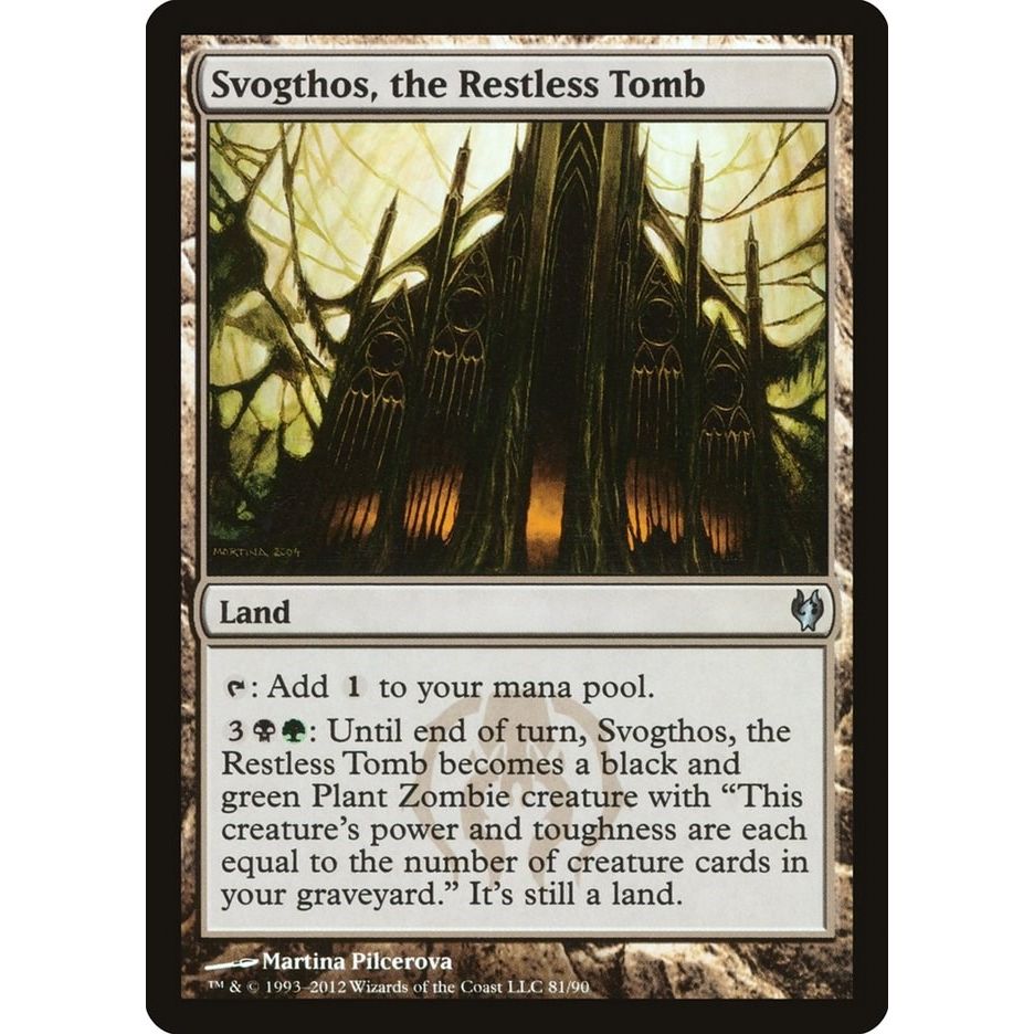 Image for Svogthos, the Restless Tomb (81) (DDJ) - Magic: The Gathering