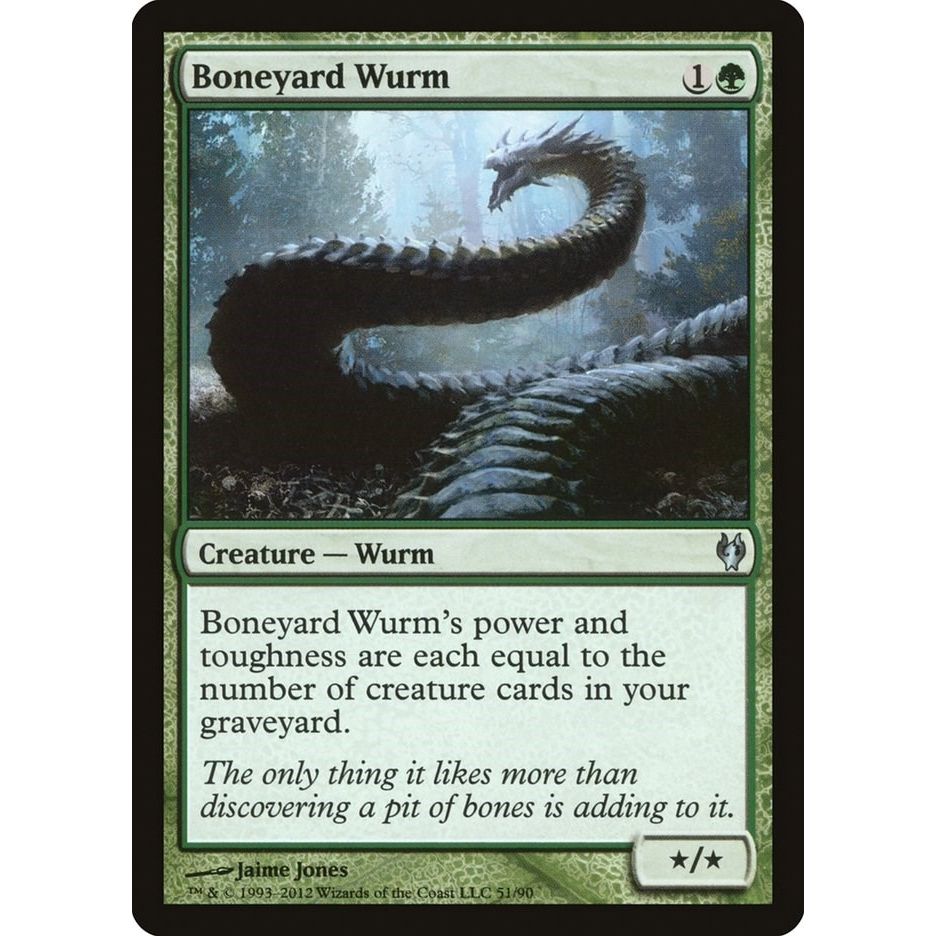 Image for Boneyard Wurm (51) (DDJ) - Magic: The Gathering