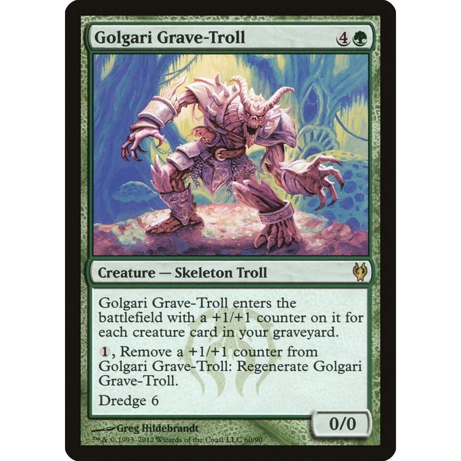 Image for Golgari Grave-Troll (60) (DDJ) - Magic: The Gathering