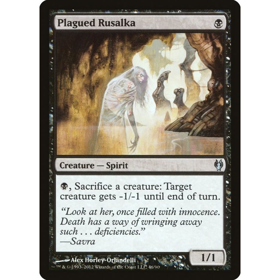 Image for Plagued Rusalka (46) (DDJ) - Magic: The Gathering