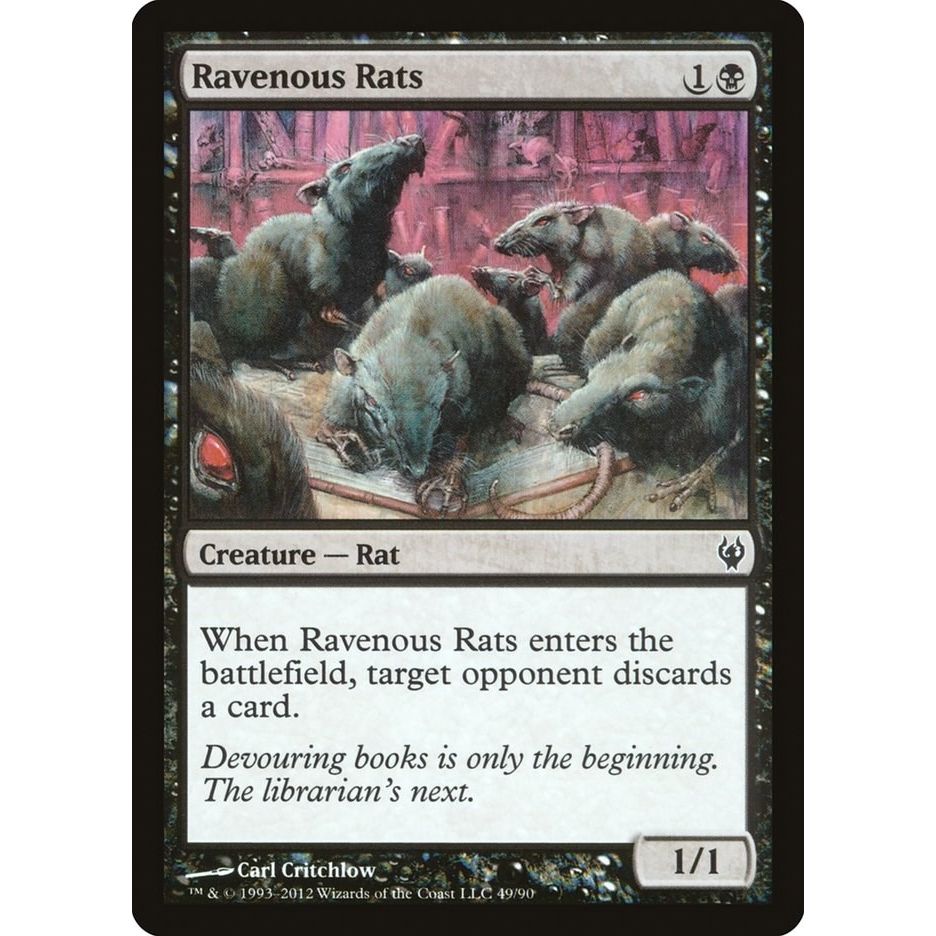 Image for Ravenous Rats (49) (DDJ) - Magic: The Gathering