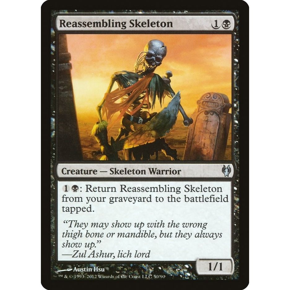 Image for Reassembling Skeleton (50) (DDJ) - Magic: The Gathering