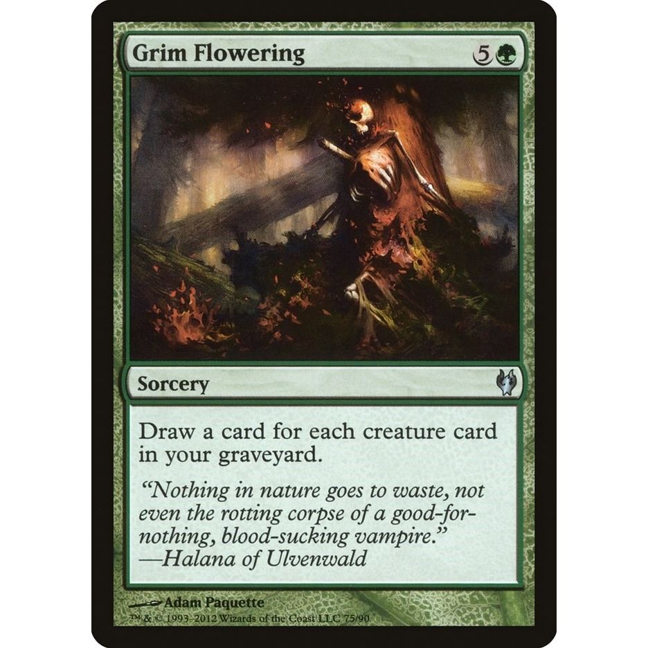 Image for Grim Flowering (75) (DDJ) - Magic: The Gathering
