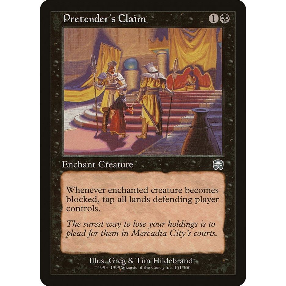 Image for Pretender's Claim (151) (MMQ) - Magic: The Gathering