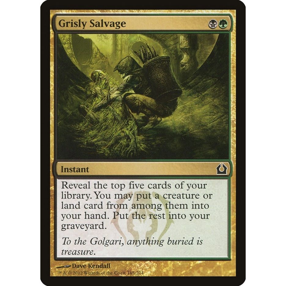 Image for Grisly Salvage (165) (RTR) - Magic: The Gathering