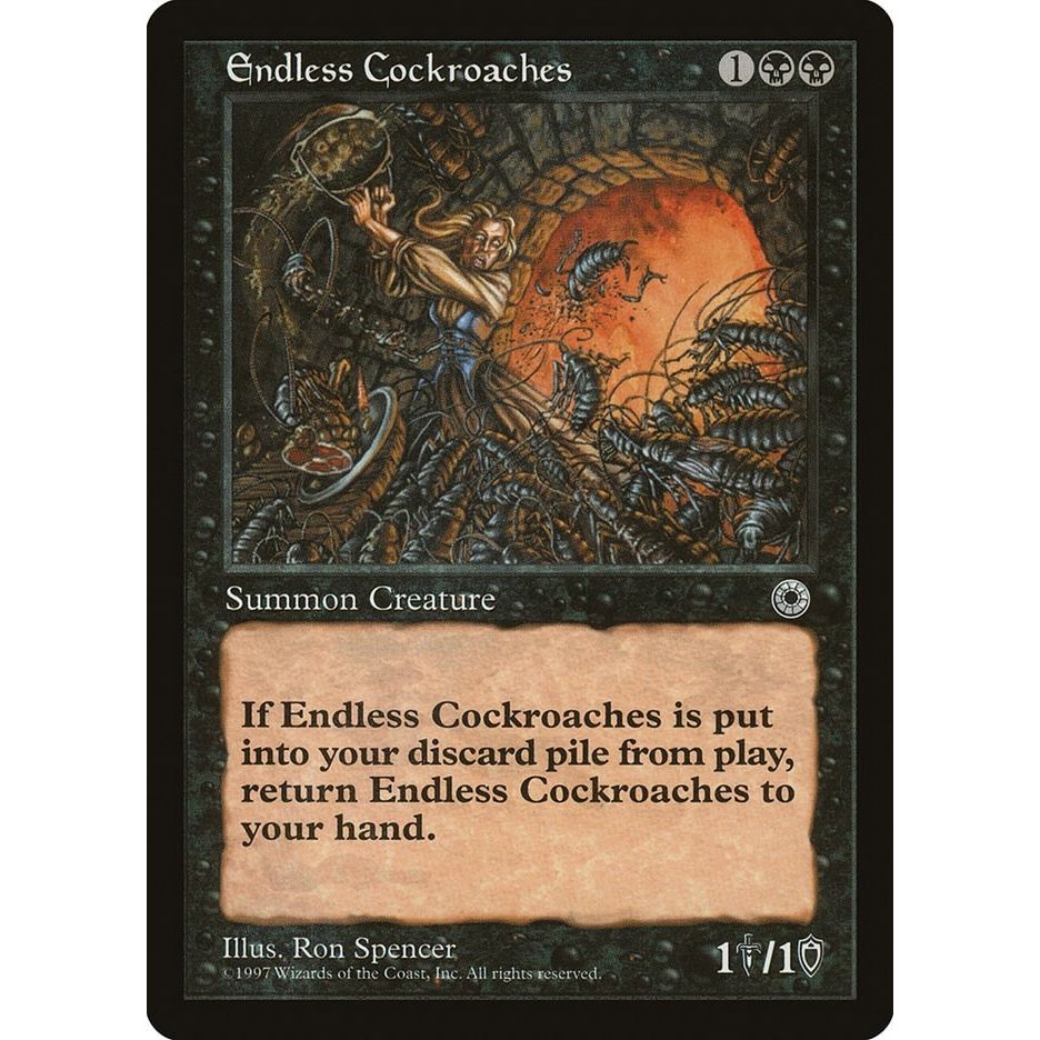 Image for Endless Cockroaches (POR) - Magic: The Gathering