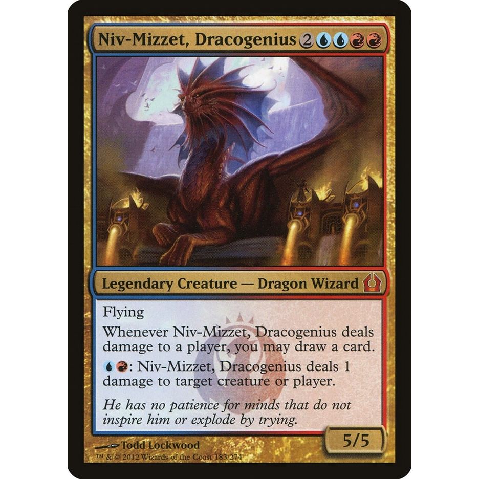 Image for Niv-Mizzet, Dracogenius (183) (RTR) - Magic: The Gathering