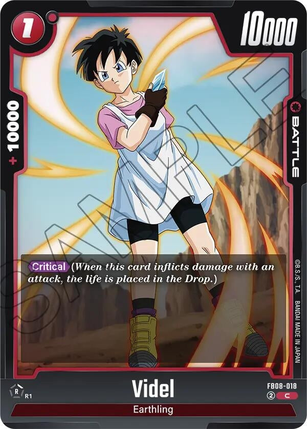 Image for Videl - FB08-018 (FB08-018) (FB08) - Dragon Ball Super: Fusion World