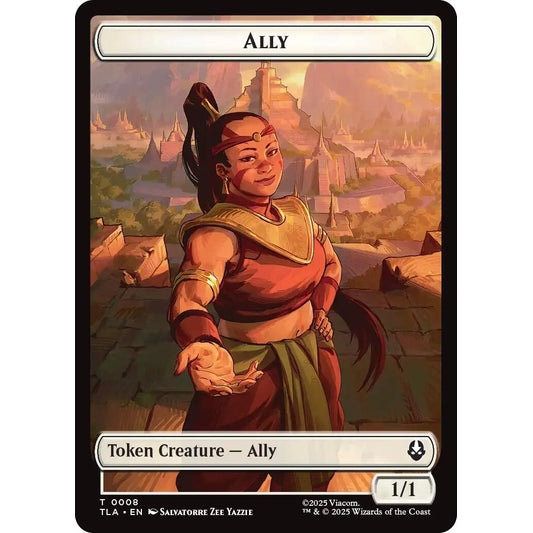 Ally (0008) // Clue (0016) Double-Sided Token (8 // 16) (TLA)