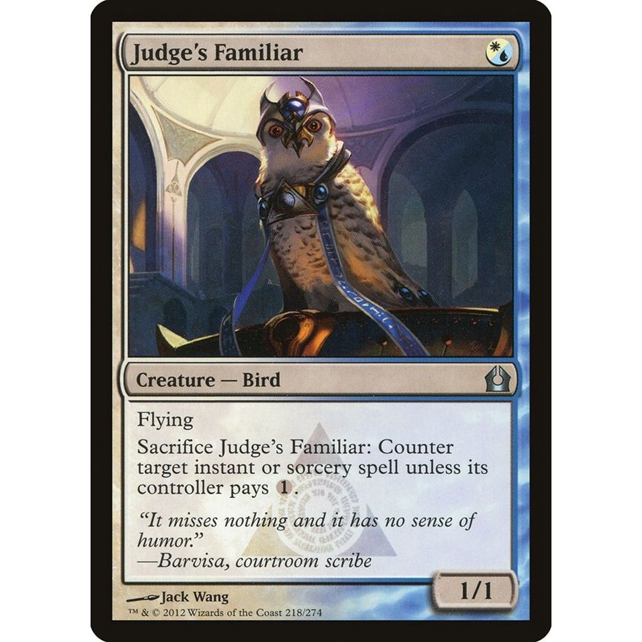 Image for Judge's Familiar (218) (RTR) - Magic: The Gathering