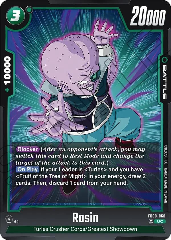Image for Rasin (FB08-068) (FB08) - Dragon Ball Super: Fusion World