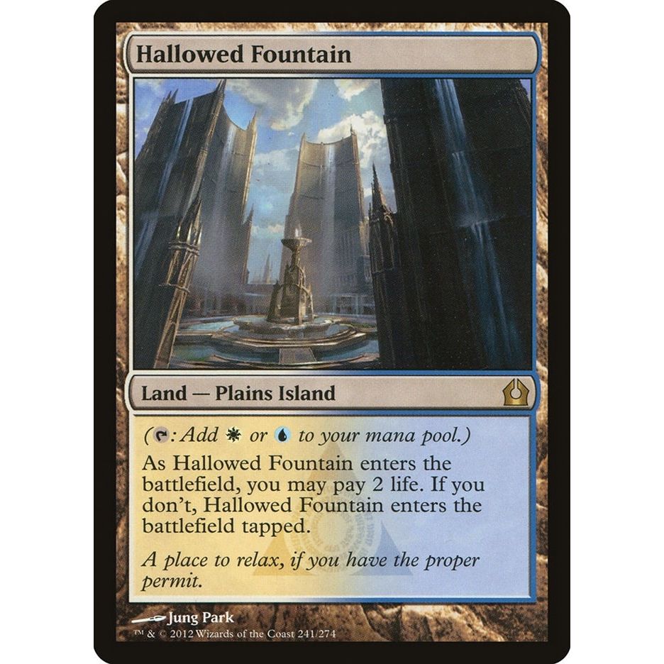 Image for Hallowed Fountain (241) (RTR) - Magic: The Gathering
