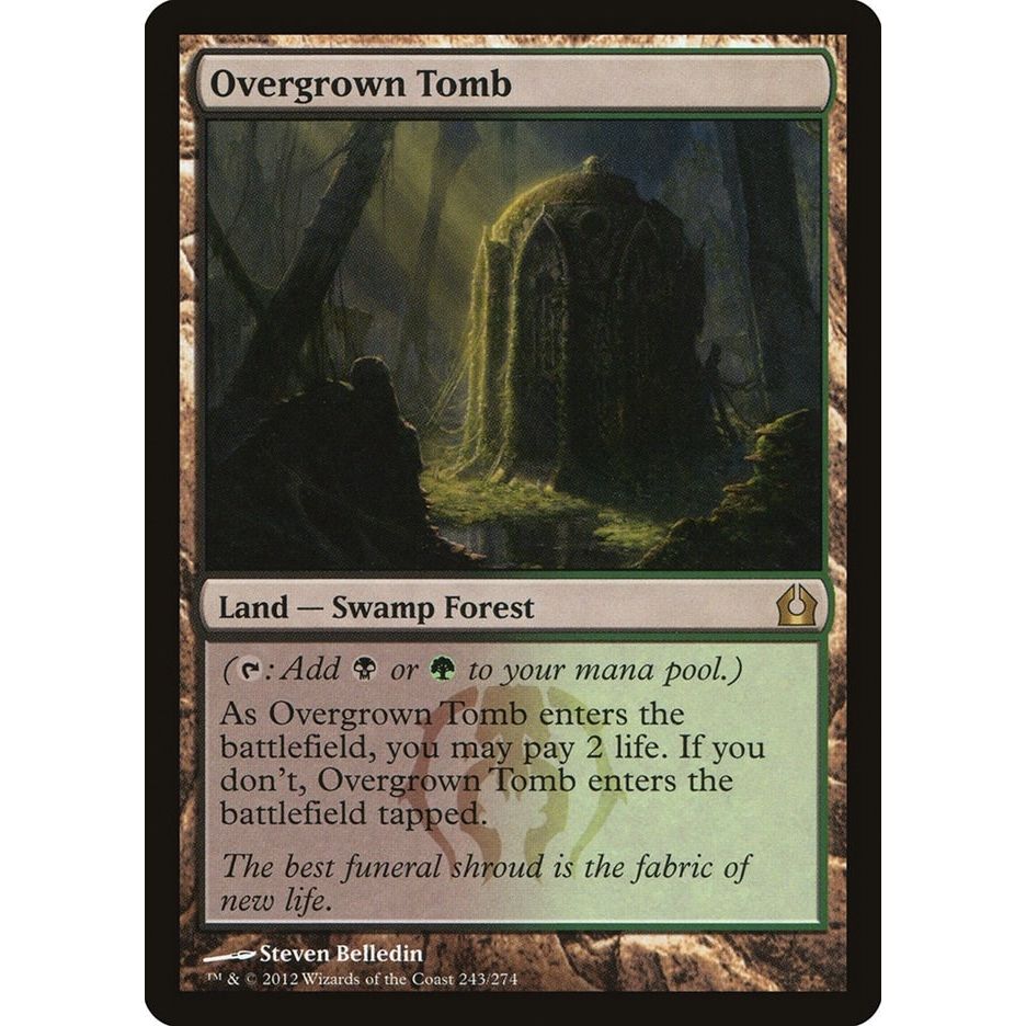 Image for Overgrown Tomb (243) (RTR) - Magic: The Gathering