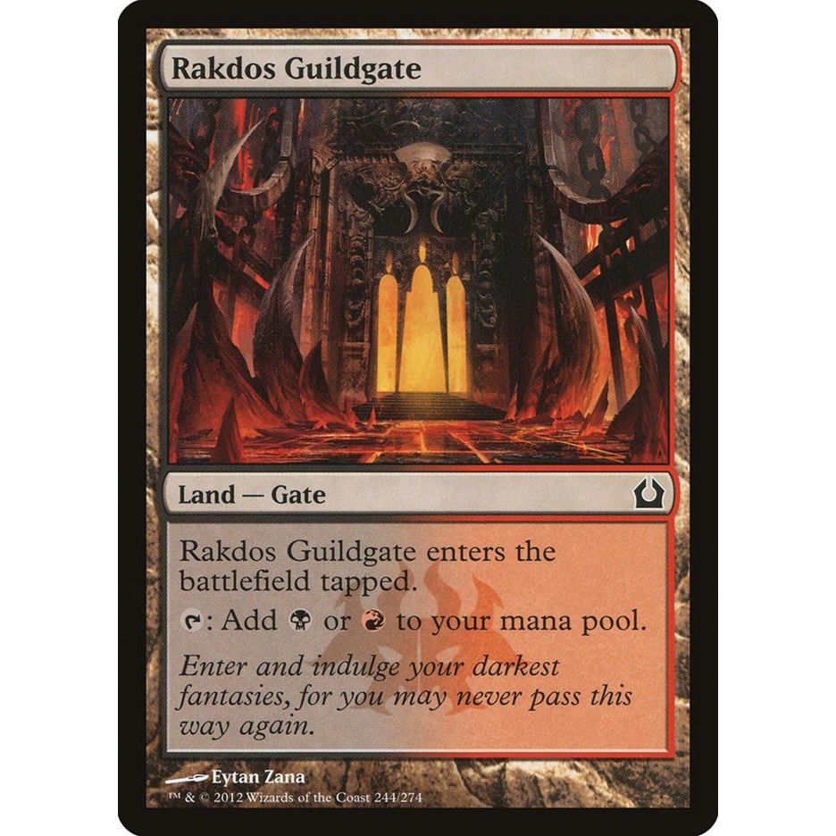 Image for Rakdos Guildgate (244) (RTR) - Magic: The Gathering