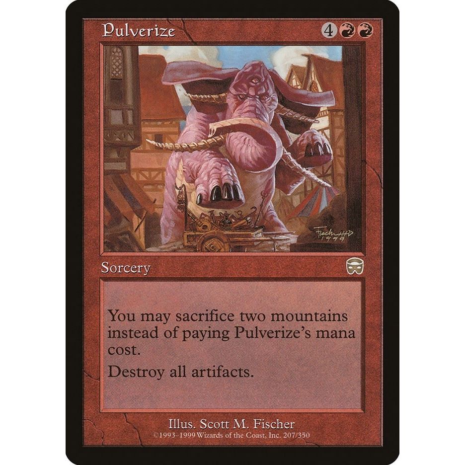 Image for Pulverize (207) (MMQ) - Magic: The Gathering