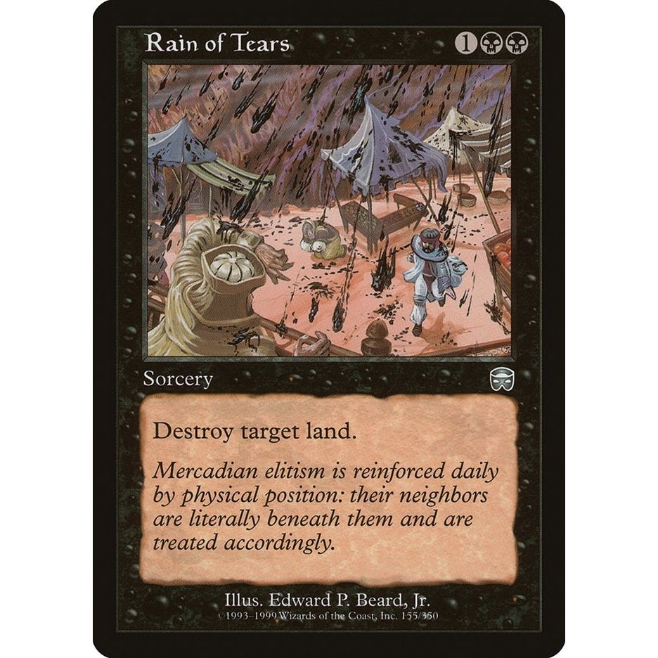 Image for Rain of Tears (155) (MMQ) - Magic: The Gathering