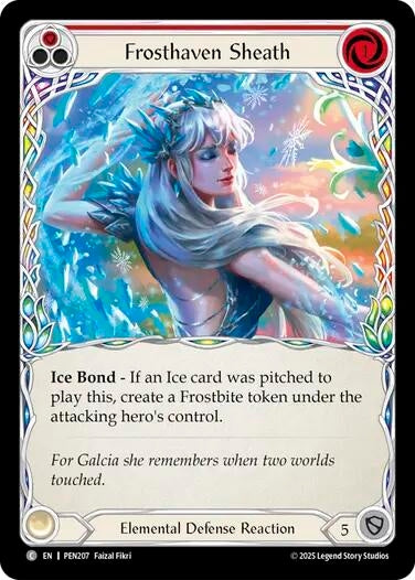 Image for Frosthaven Sheath (PEN207) (PEN) - Flesh and Blood TCG