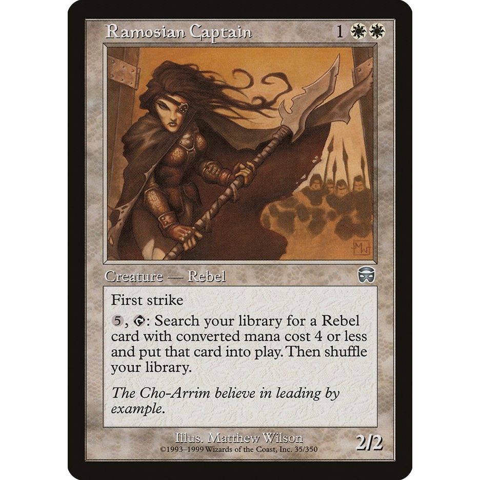 Image for Ramosian Captain (35) (MMQ) - Magic: The Gathering