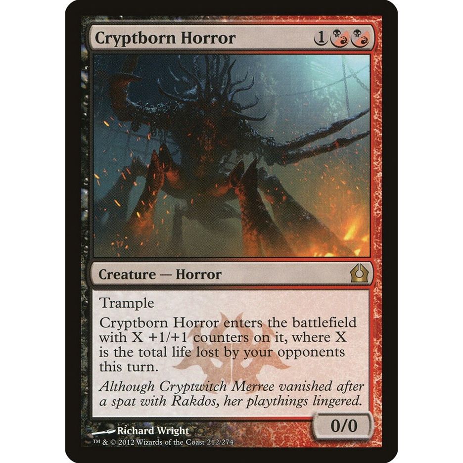 Image for Cryptborn Horror (212) (RTR) - Magic: The Gathering