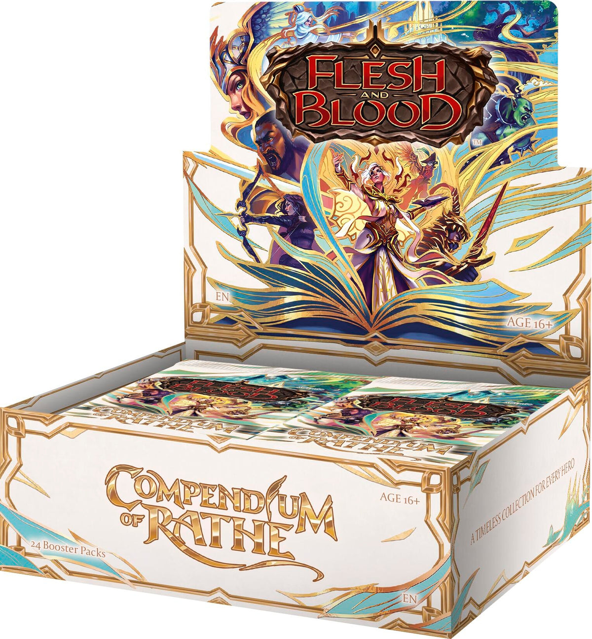 Image for Compendium of Rathe Booster Box - Flesh and Blood TCG