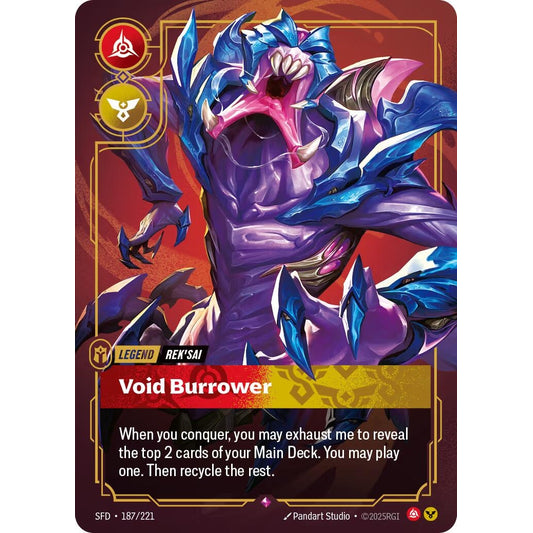 Rek'sai - Void Burrower (187/221) (SFD)