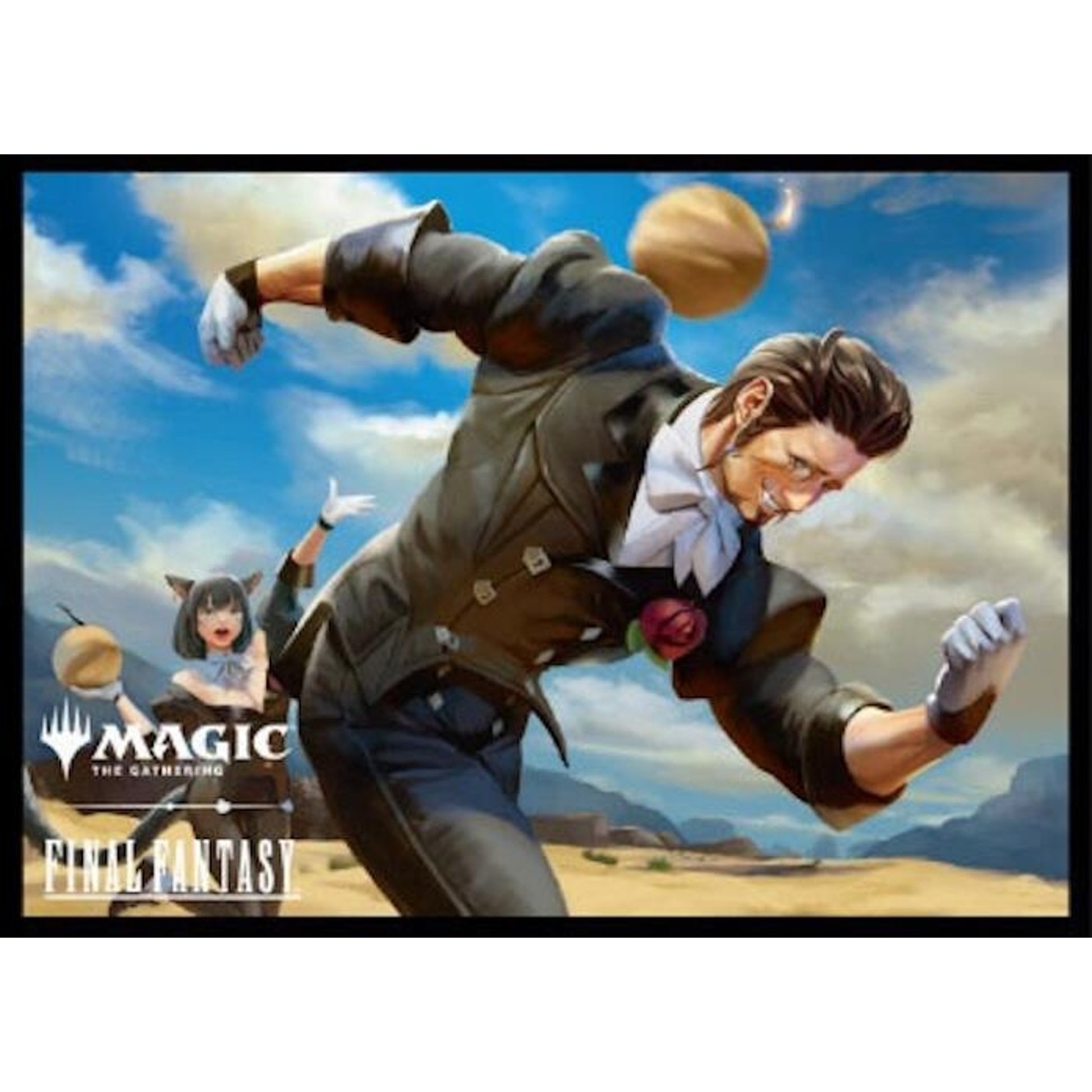Image for Magic: The Gathering Player's Card Sleeve - FINAL FANTASY - Hildibrand Manderville MFS-27 (80-Pack) - Card Sleeves