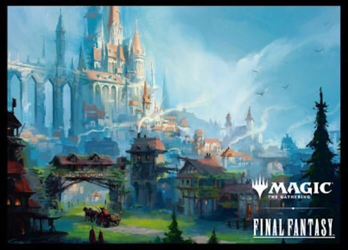 Image for Magic: The Gathering Player's Card Sleeve - FINAL FANTASY - Starting Town MFS-19 (80-Pack) - Card Sleeves