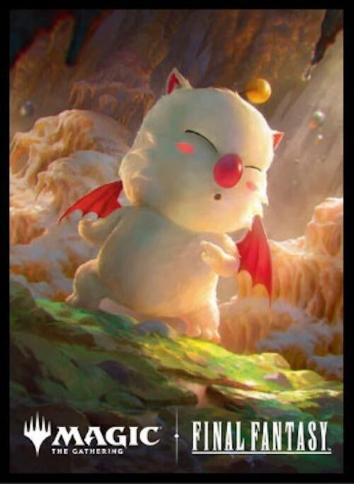 Image for Magic: The Gathering Player's Card Sleeve - FINAL FANTASY - Moogle MFS-22 (80-Pack) - Card Sleeves