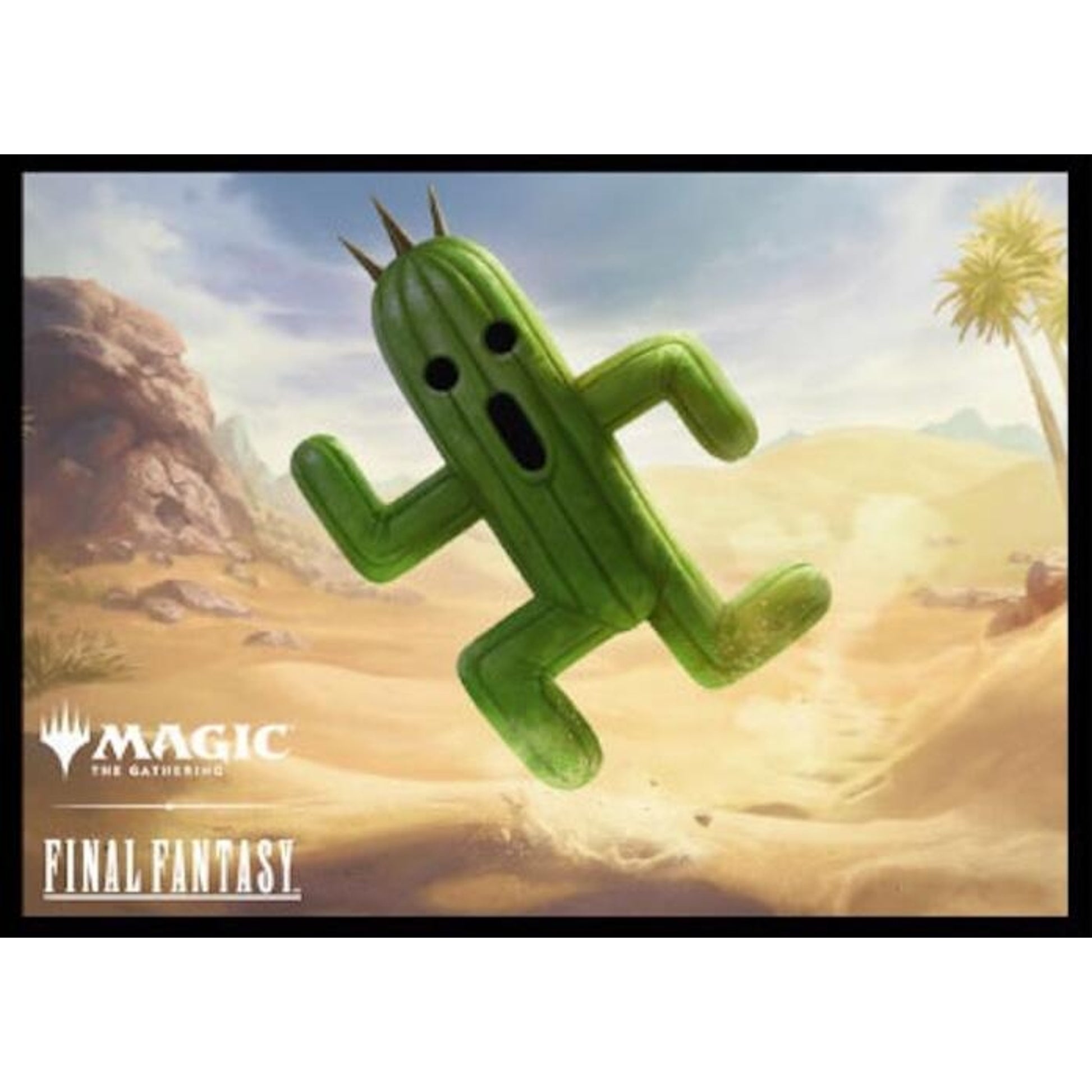 Image for Magic: The Gathering Player's Card Sleeve - FINAL FANTASY - Cactuar MFS-21 (80-Pack) - Card Sleeves