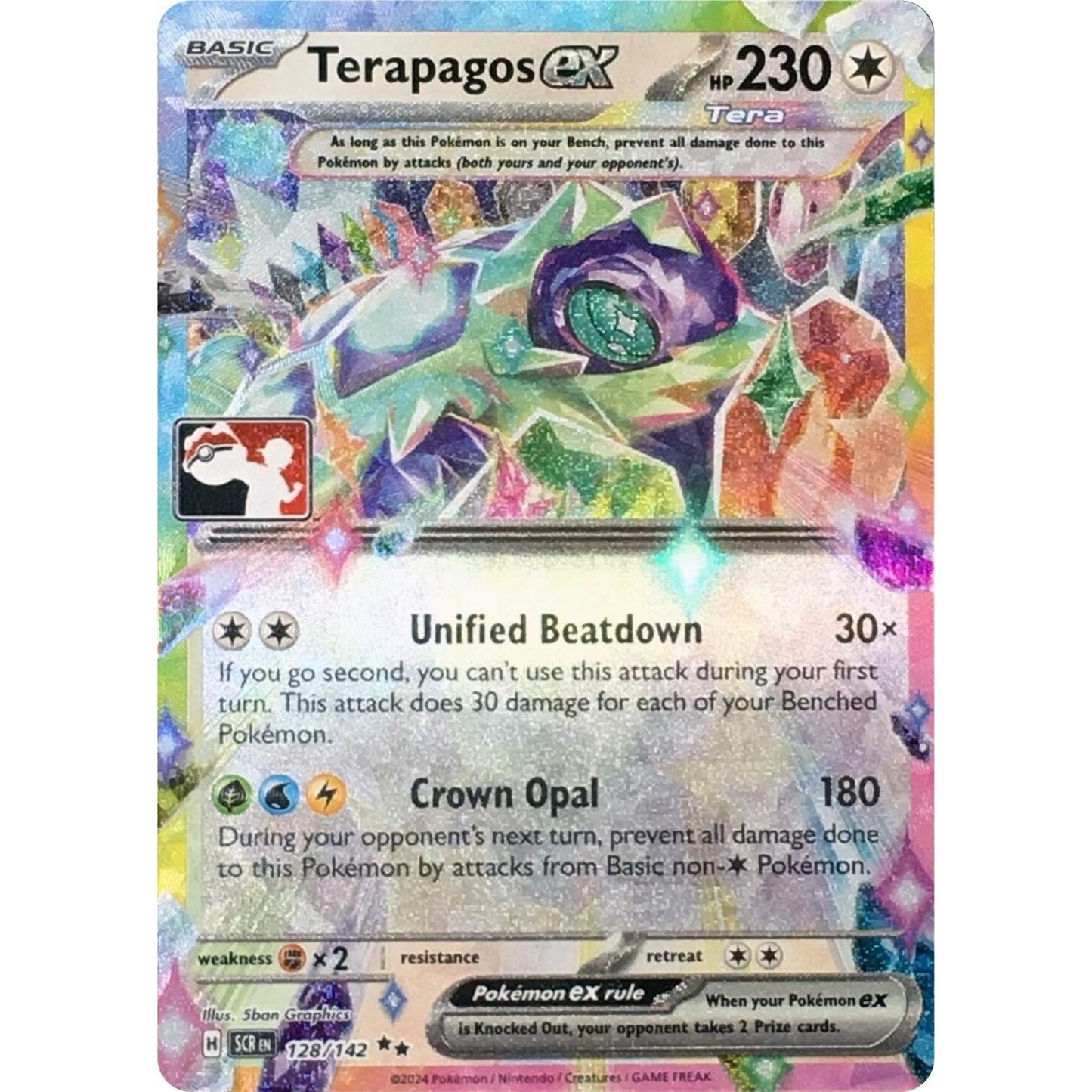 Image for Terapagos ex - 128/142 (Series 7) (128/142) - Pokemon